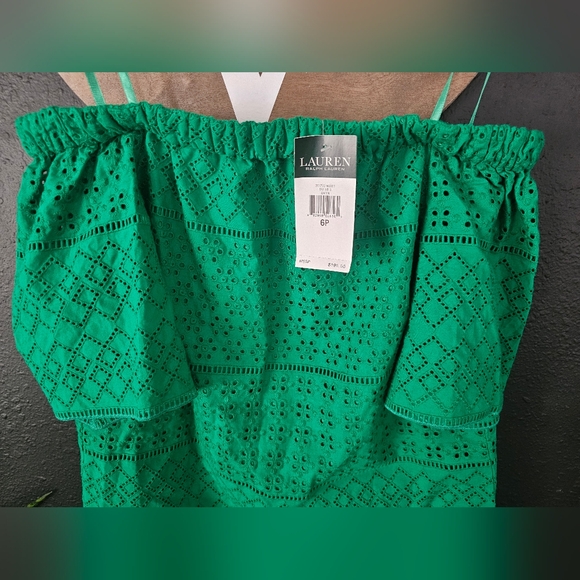 Ralph Lauren eyelet mini dress - Picture 3 of 8